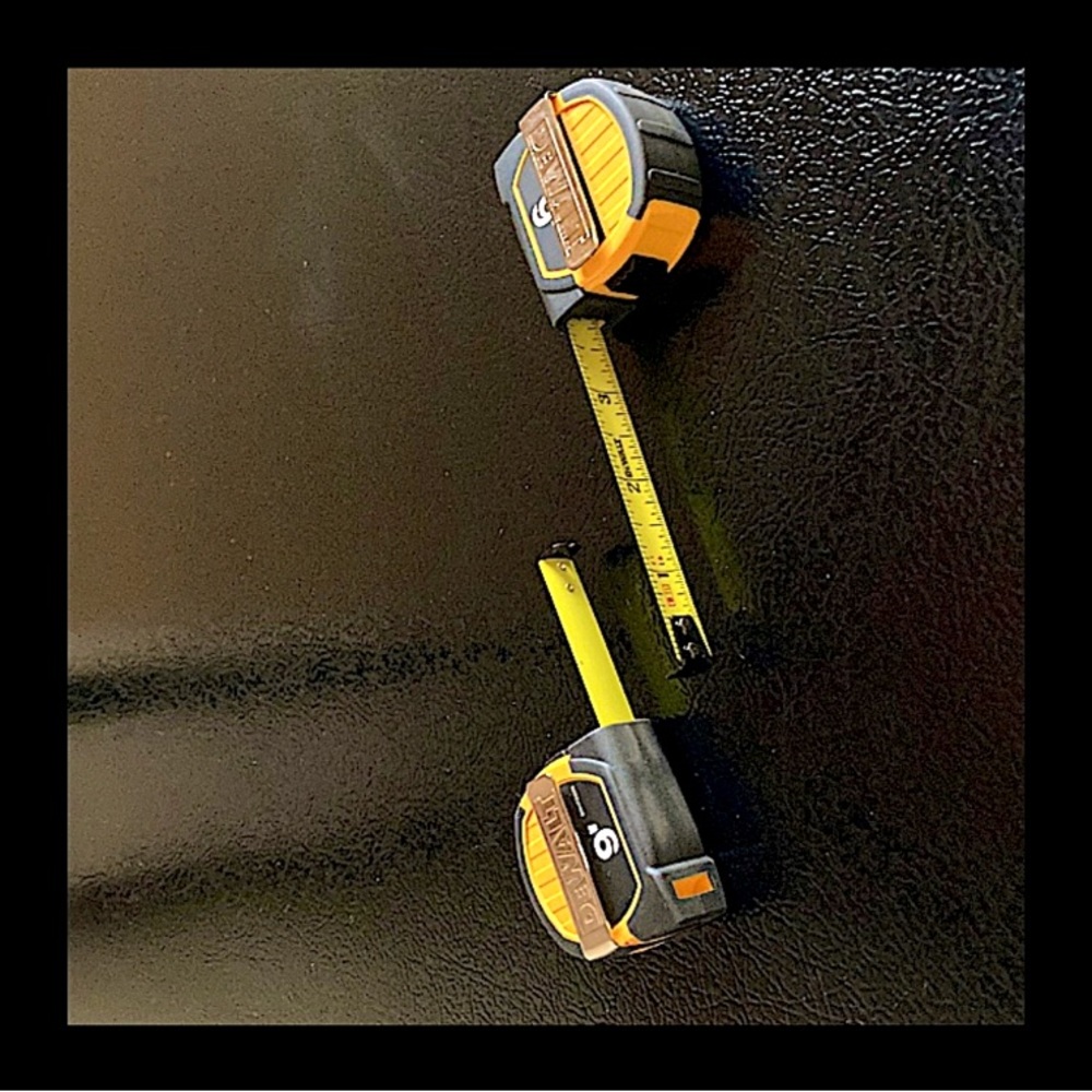 🆕 DEWALT Magnetized Measuring Tape 9ft yellow & black
